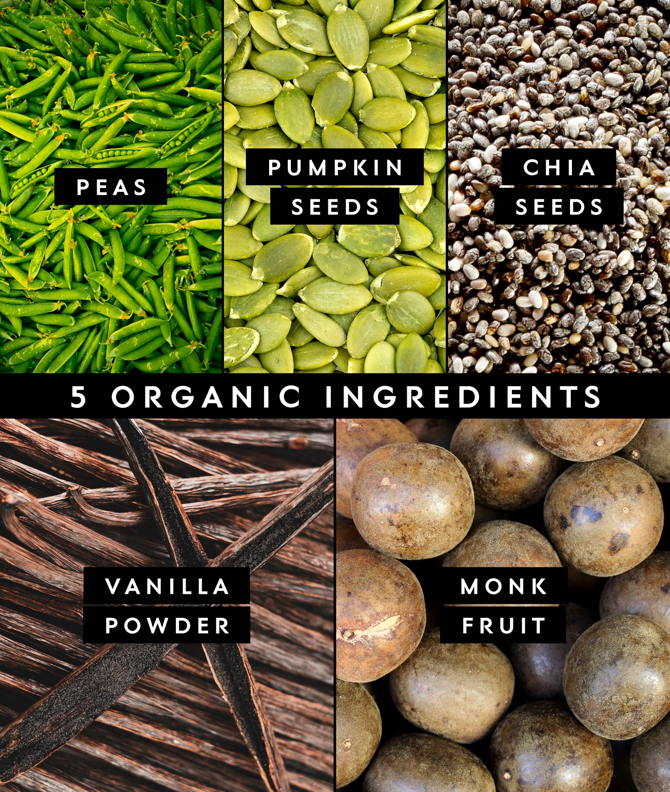 Truvani Organic Plant Based Protein Powder | Vanilla | 18 Servings — Amazon image 3