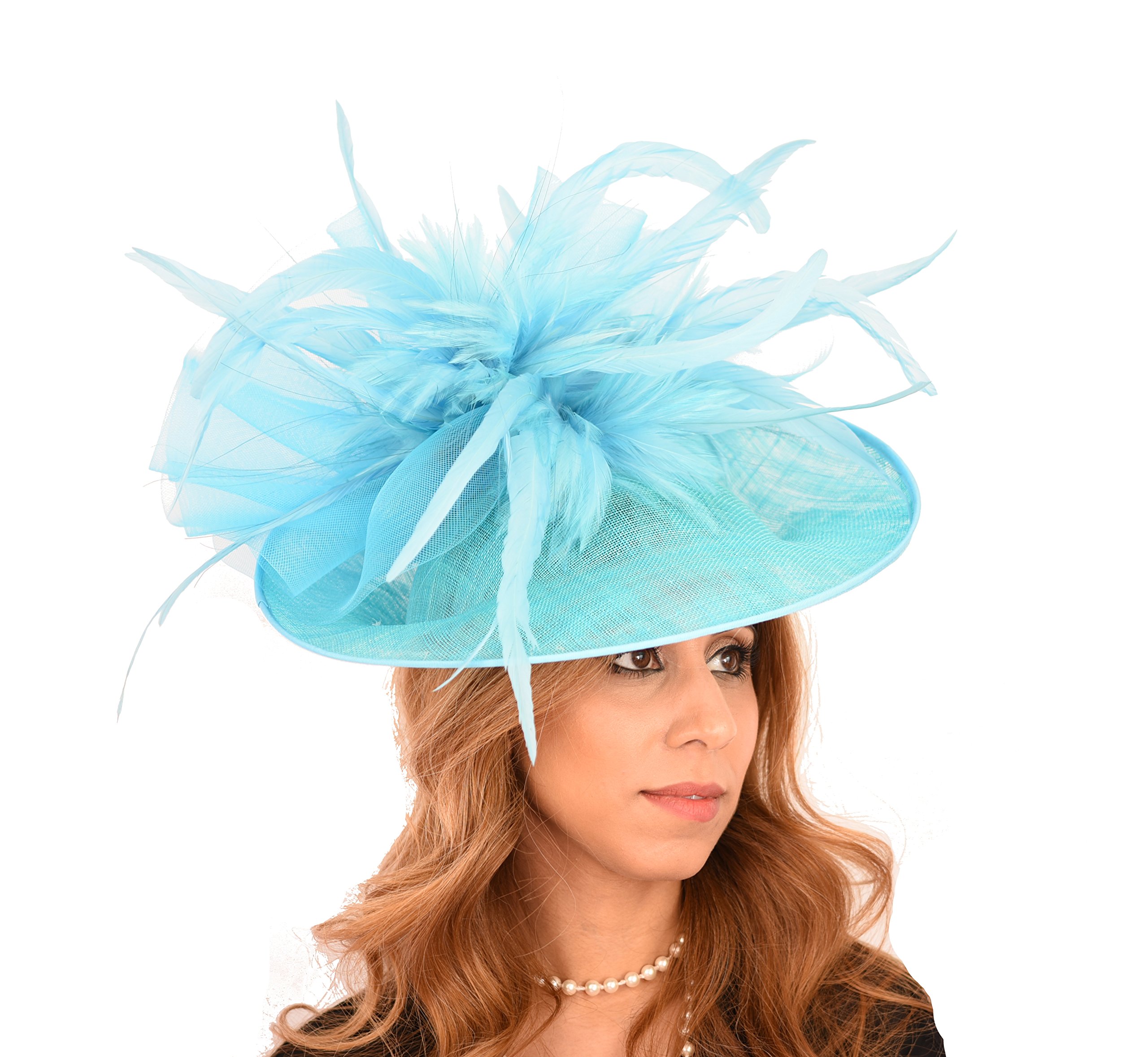 Hats By Cressida Gorgeous Buzzard Bow Ascot Derby Wedding Hat - Available in 40 Colours