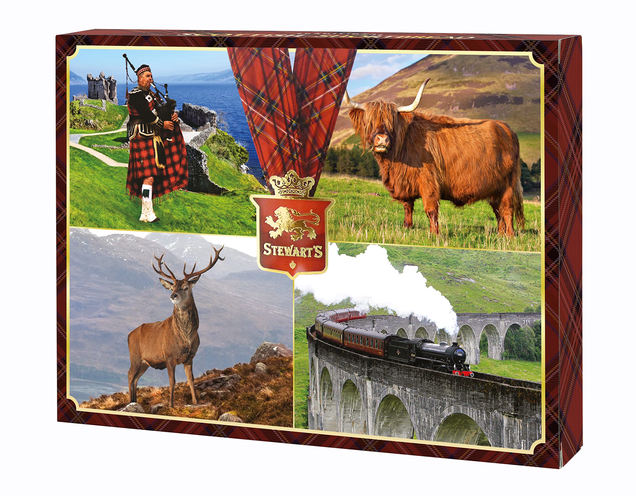 Stewart's - Luxury Traditional Shortbread (150g) - Traditionally Made Luxury Scottish Shortbread, Delicious Melt-In-Mouth Biscuits, Ideal Collectable Treat to Share, 40 Years Heritage