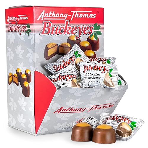 Buckeyes de chocolate con leche (60 unidades)