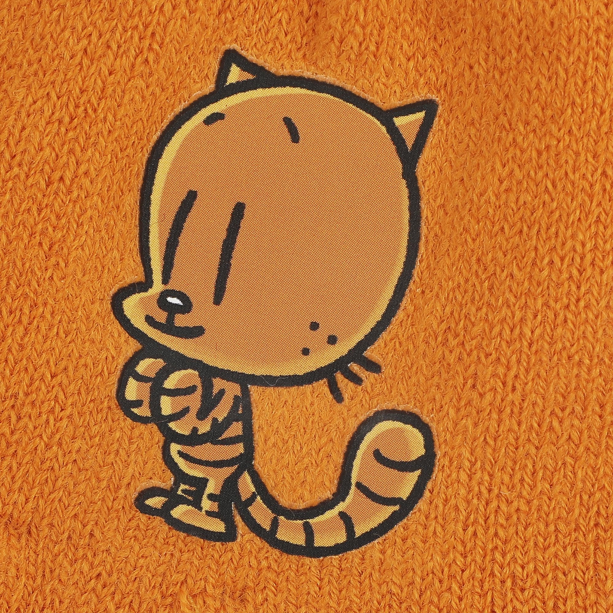 Dog Man Petey the Cat Młodzieżowa czapka mankietowa i dzianinowe rękawiczki zestaw na zimną pogodę