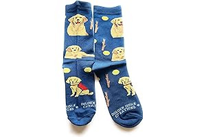 Golden Retriever Dog Ladies Novelty Socks