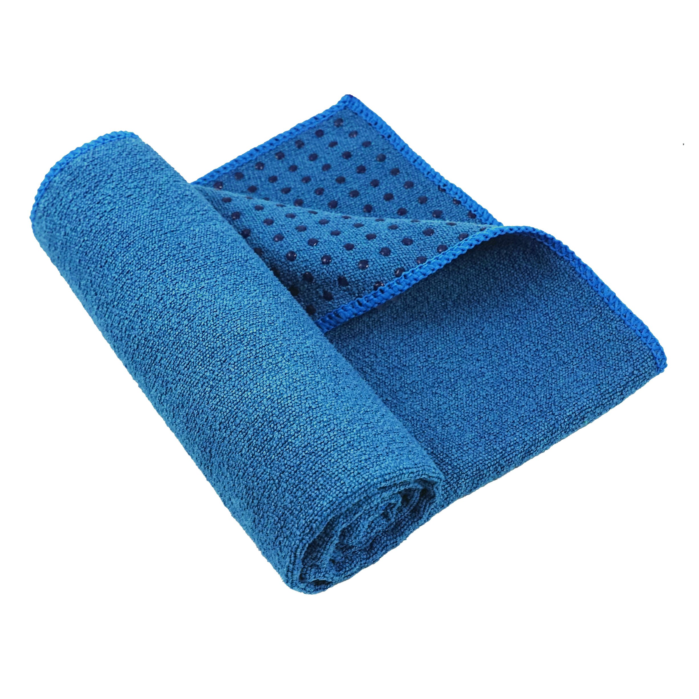 Sweat-Shielding Non-Slip Microfiber Workout Towel (Blue)