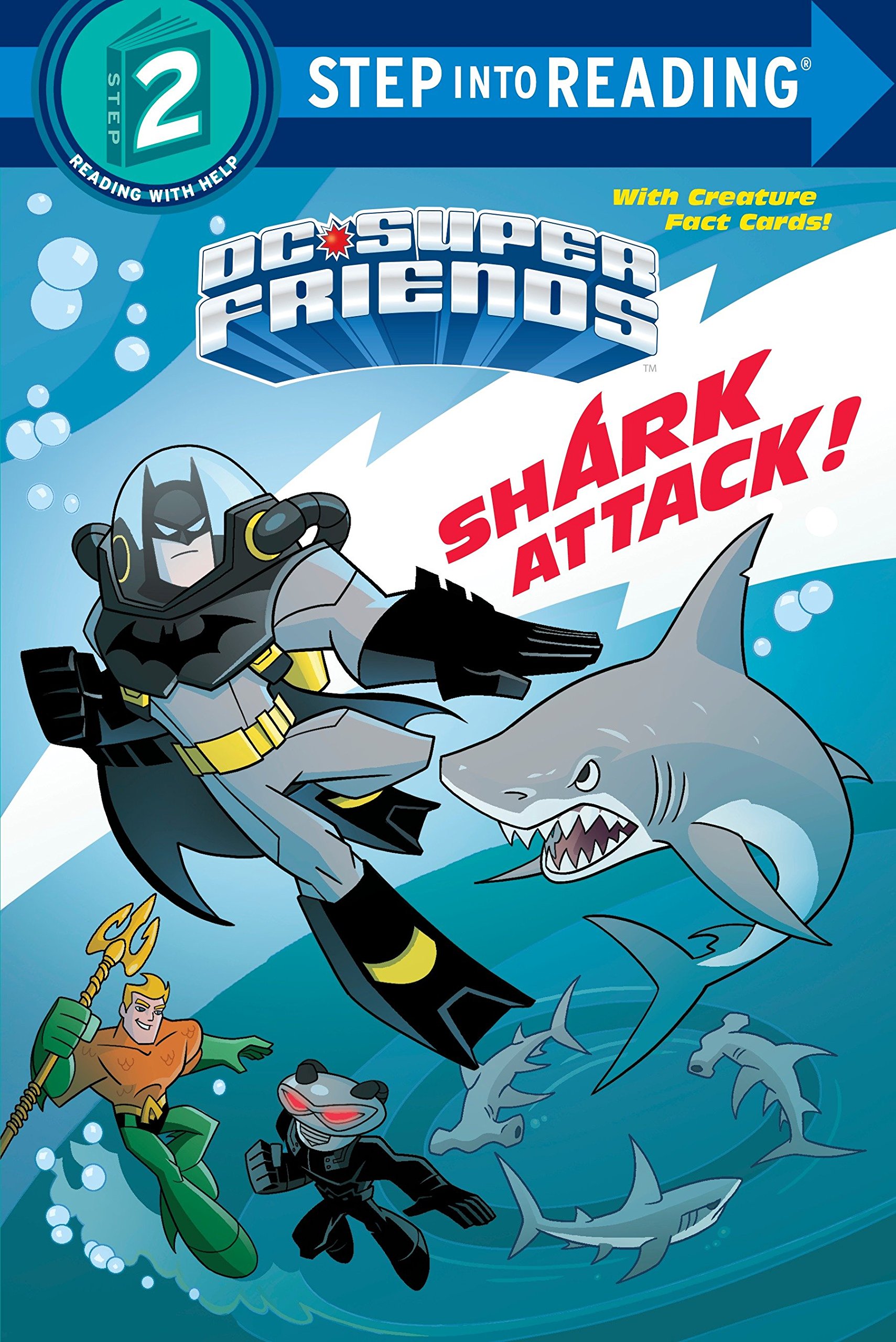 Shark Attack! (DC Super Friends: Step Into Reading, Step 2)