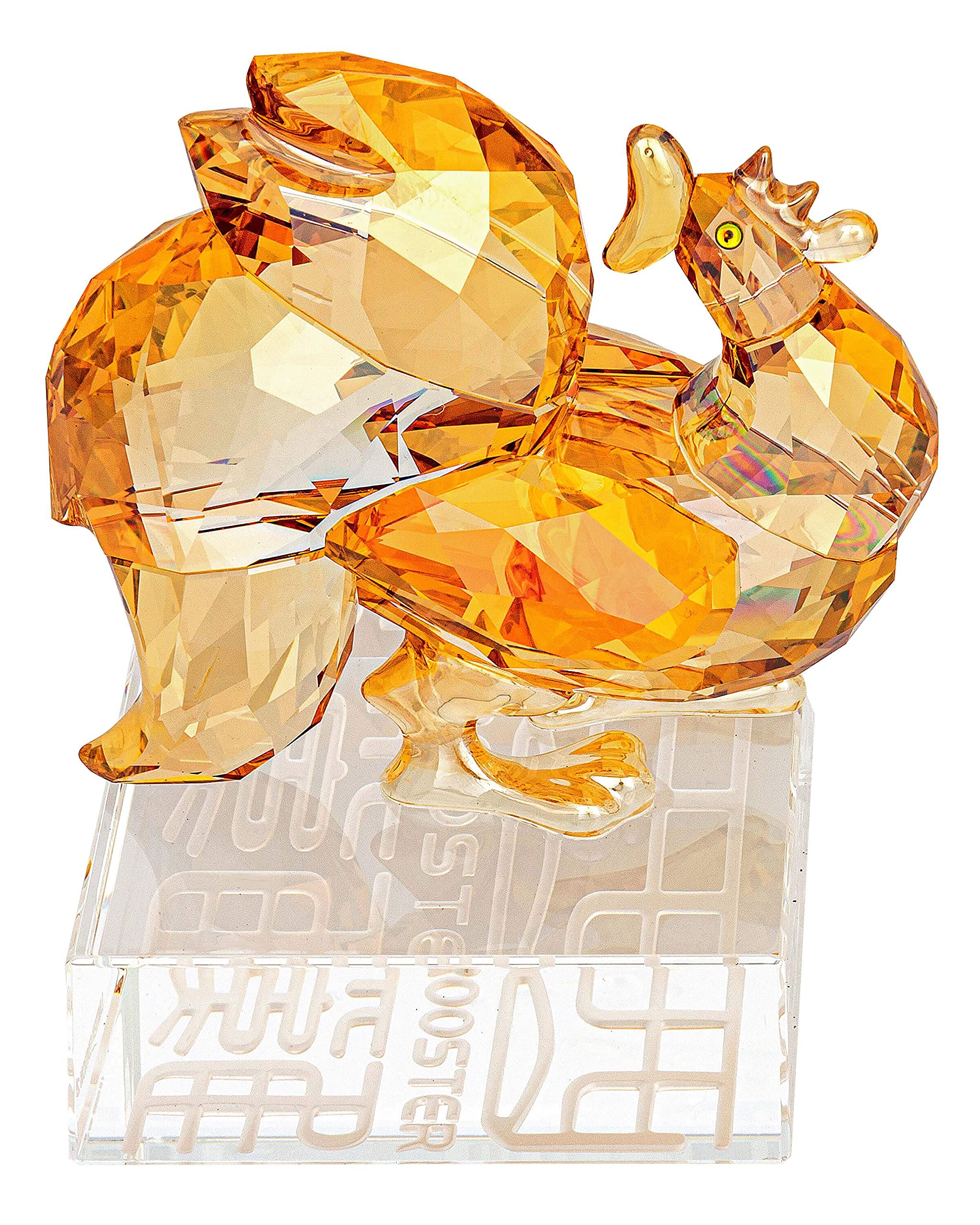 Amazon.co.jp: SWAROVSKI 「十二支 - 雄鶏クリスタル置物 - 5262075