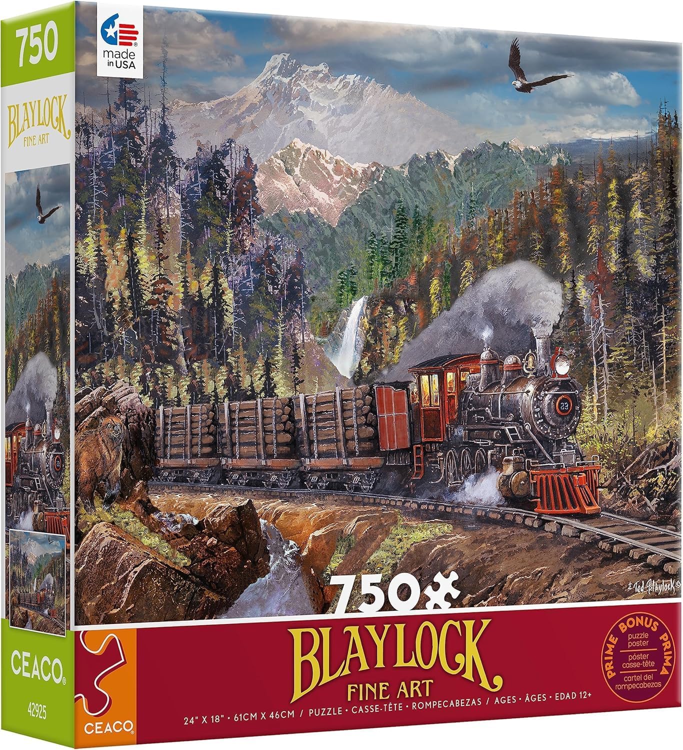 Ceaco - Ted Blaylock - Placerville - 750 Piece Jigsaw Puzzle