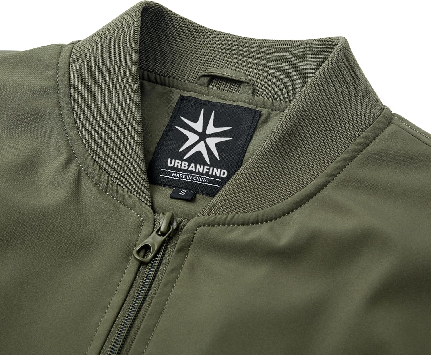 URBANFIND Men's Varsity Jacket Casual Fashion Stylish Bomber Jacket Lightweight Windbreaker - Image 4