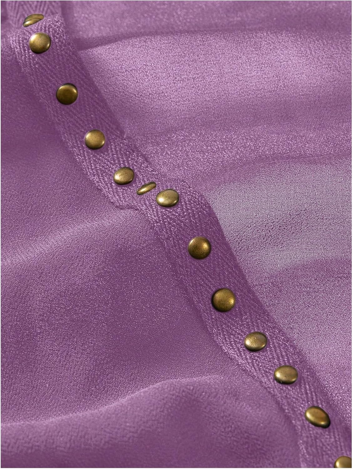 MakeMeChic Women's Going Out Cowl Neck Tops Rave Open Back Backless Top Sheer Mesh Halter Top - Image 4