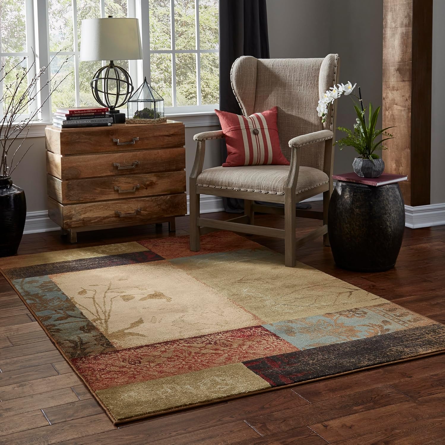 Oriental Weavers Hudson 040A1 Area Rug, 1'10" x 3'3", Beige