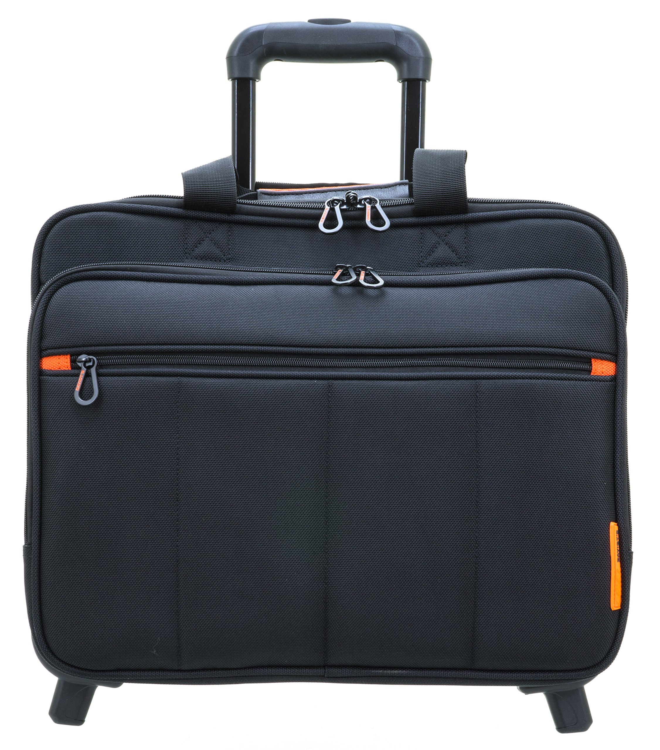 Pilotenkoffer Mit Rollen Multifunktions Tasche + Trolley The Davidt's Chase Laptopfach, Tabletfach, 1 Stück, Farbe: Schwarz, Hersteller, David´s, Handgepäcksgröße