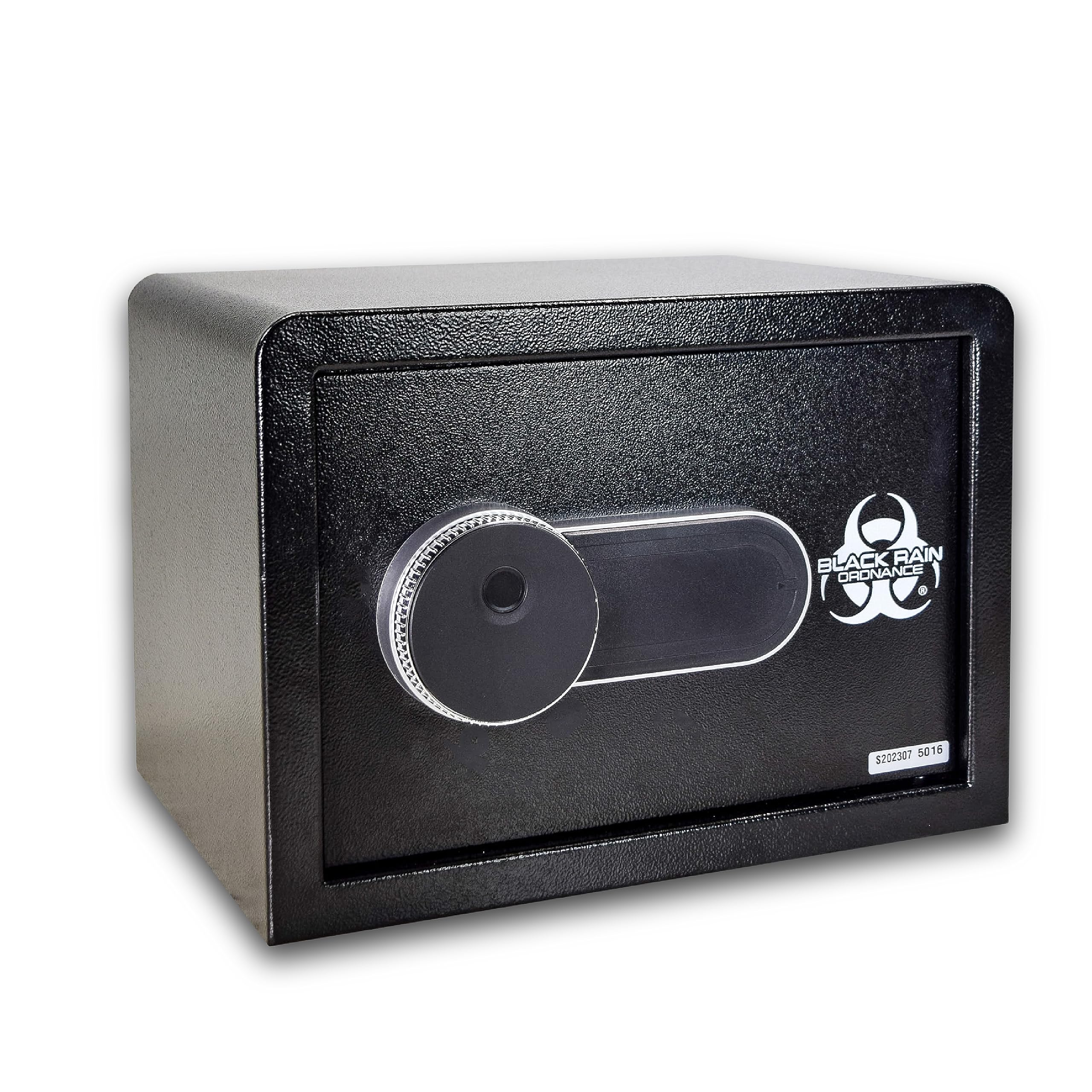 Black Rain Ordnance Cassaforte di sicurezza biometrica con accesso a chiavi e impronte digitali per casa o ufficio per tenere al sicuro documenti, gioielli e oggetti di valore