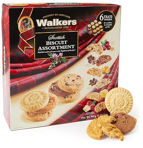 Walker's All Butter Shortbread, surtido de galletas escocesas 31.75 oz