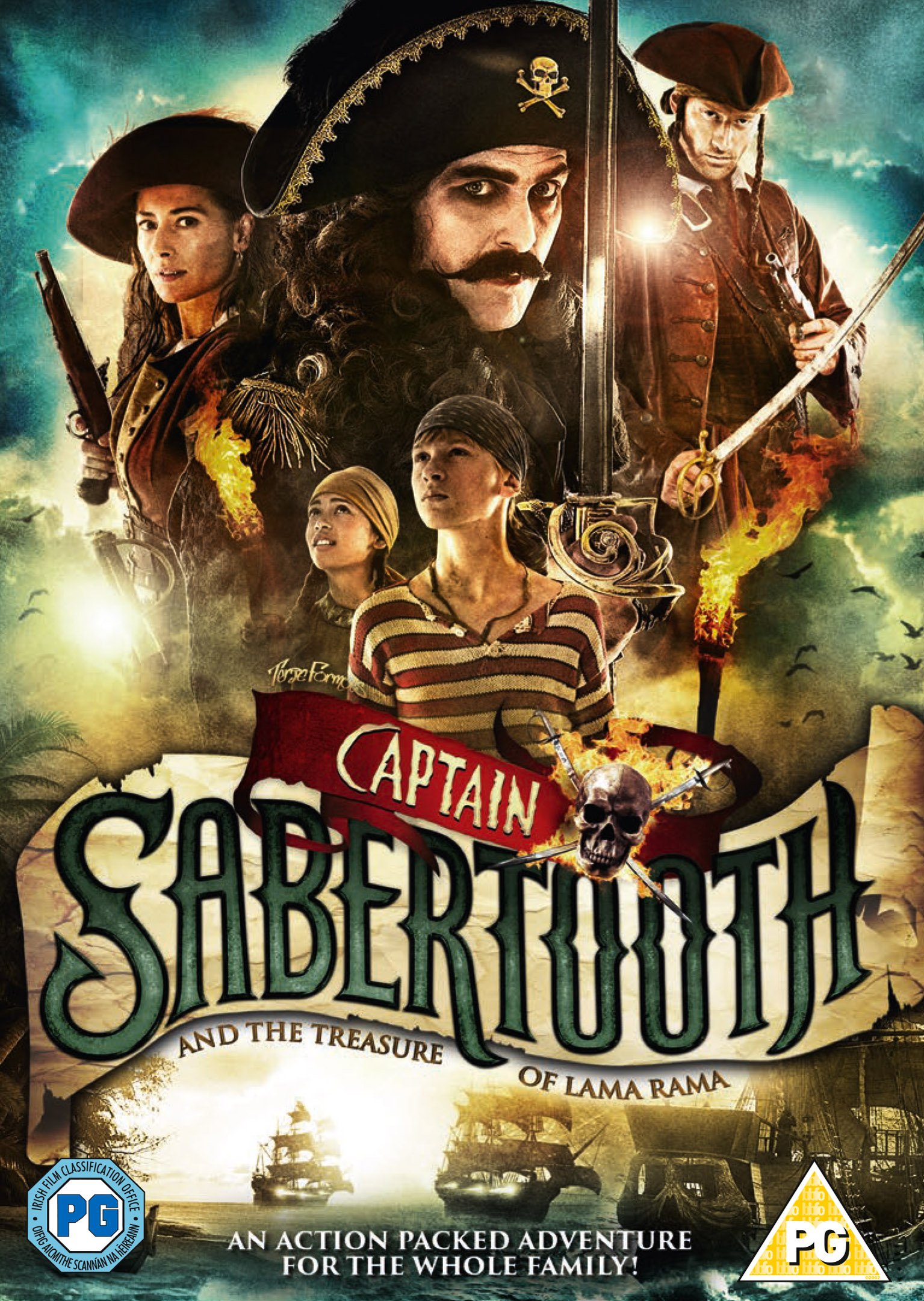 73656 DVD - Captain Sabertooth And The Treasure Of Lama Rama [NEW / SEALED]  201