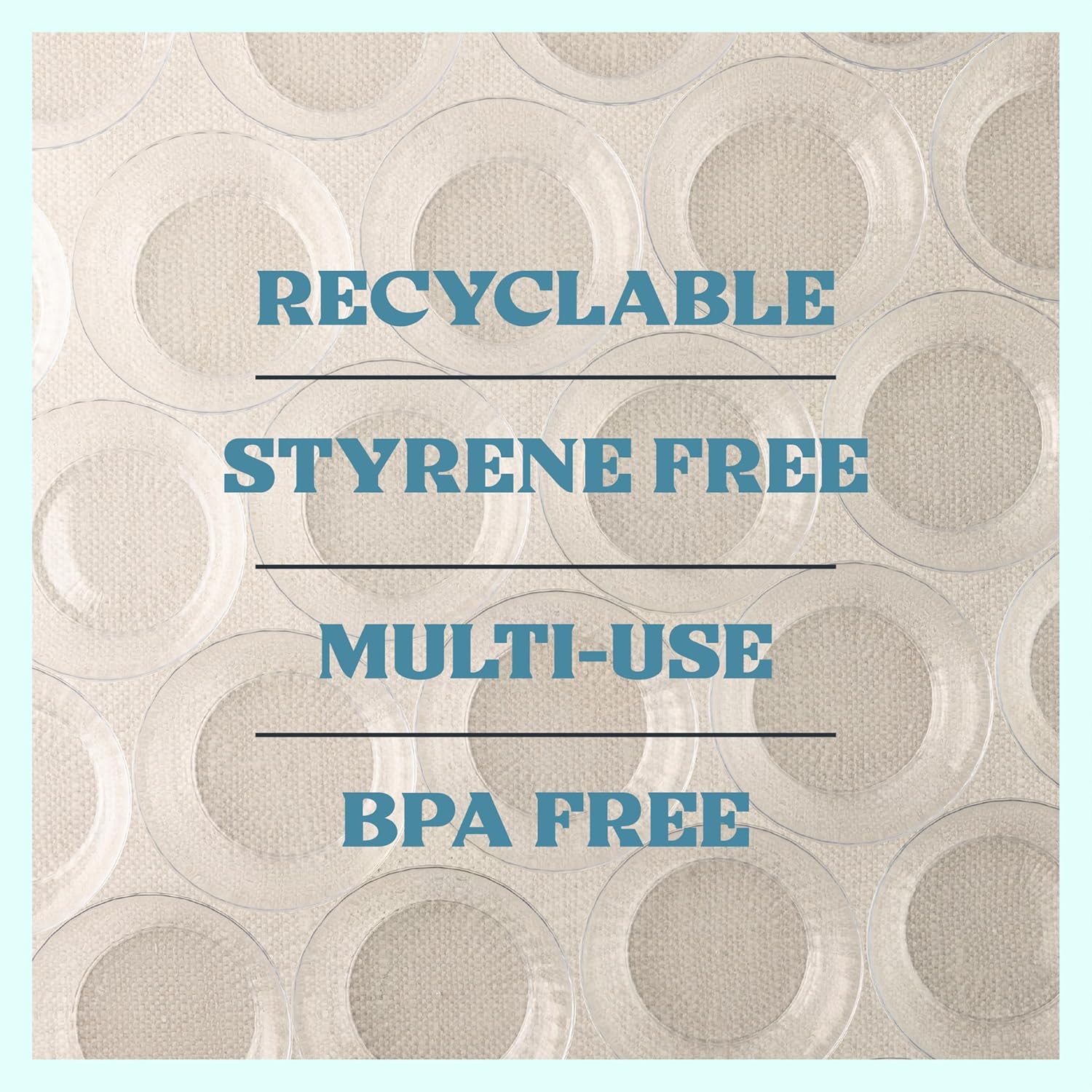 PLASTICPRO 240 Pack Crystal Like Clear Disposable Plastic Plates Dinner Dishes 10 ounce Bowls for Special Occasions Parties