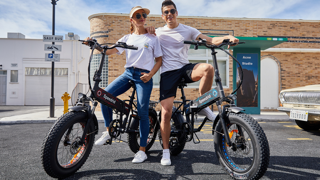Watch Speedrid 20'' 4.0 Fat Tire Electric Bike on Amazon Live