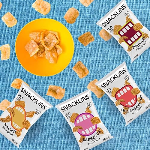 Miniatura 8 de SNACKLINS Patatas fritas a base de plantas, bocadillos saludables veganos, sin gluten, sin granos, patatas fritas a base de plantas, 100% Kosher