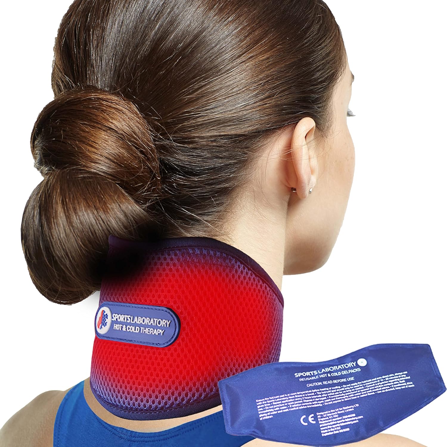 Sports Laboratory Ice Pack for Neck Relief Neck Support