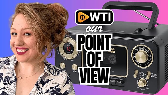 Amazon.com: Portable Stereo CD Player with Bluetooth, AM/FM