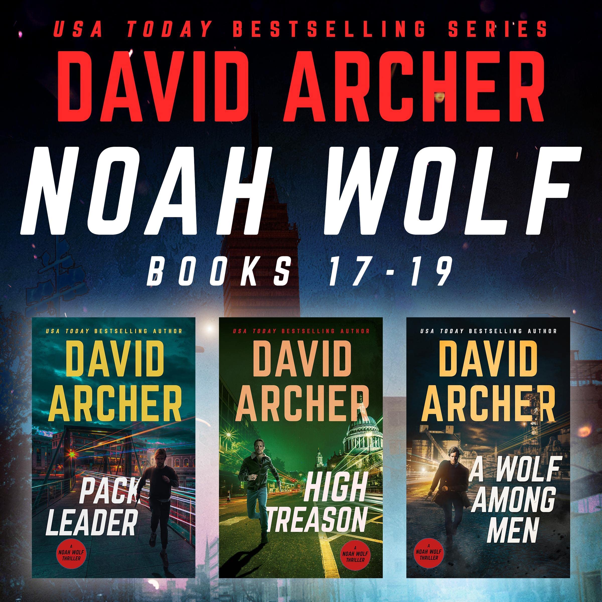 Cover art for Noah Wolf Series: Books 17-19