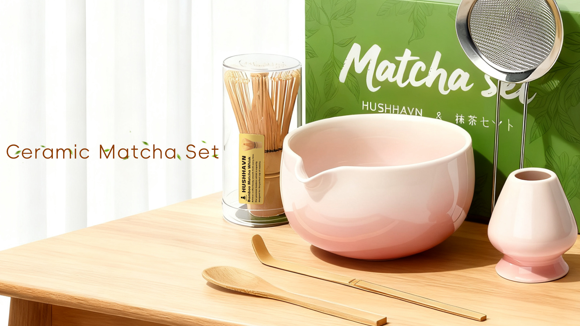 抹茶 Amazon.com: HUSHHAVN Matcha Whisk Set, Ceramic Matcha Set Includes
