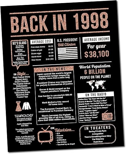 Miniatura 3 de Katie Doodle - Decoraciones para cumpleaños n. 26 suministros para fiesta de aniversario, tarjetas, regalos para mujeres de 26 años, incluye la