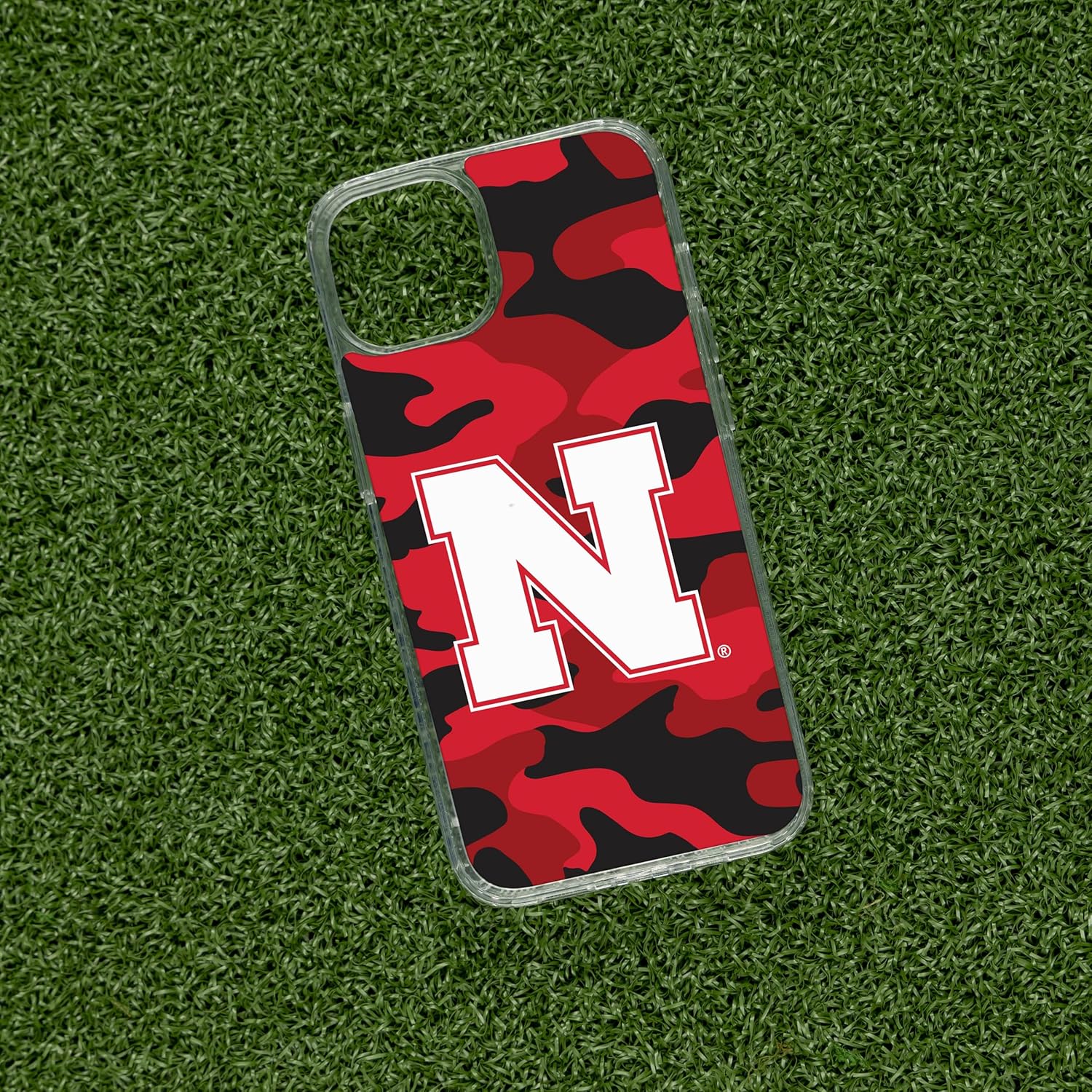 Affinity Bands Nebraska Huskers HD Phone Case Compatible with Apple iPhone 11 (Camo)