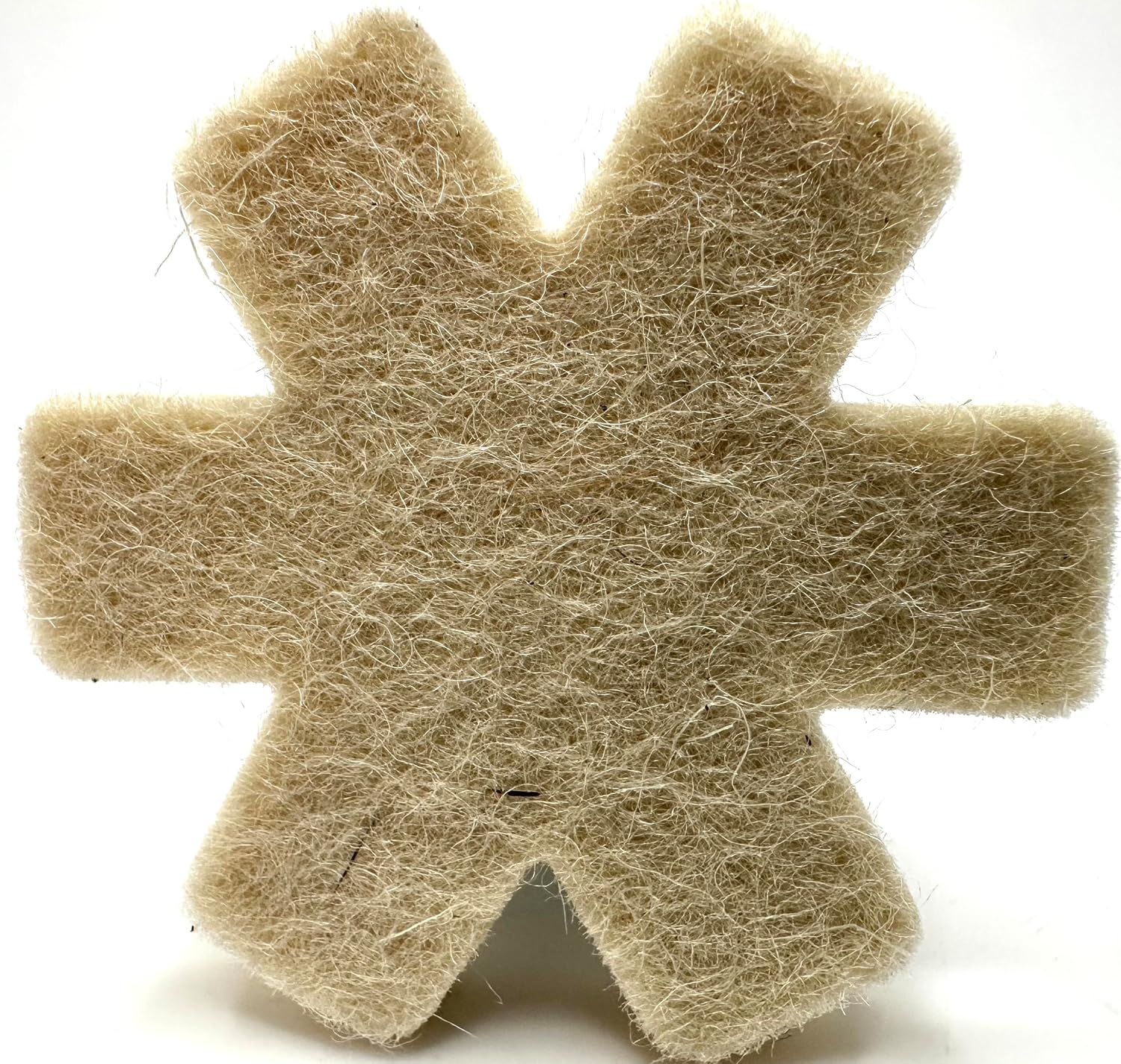 Wool Felt Buffing Stars 1-1/2", 10 Pack