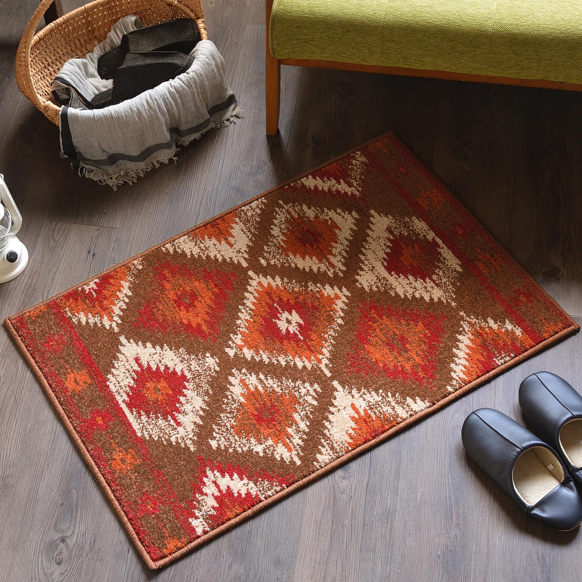 新品☆WEIRDO　ウィアード　WRD ROD　フロアマット　ラグ　玄関マット Floyd（フロイド） 玄関マット 室内 洗える ホーム & アウェイ ラグ 50