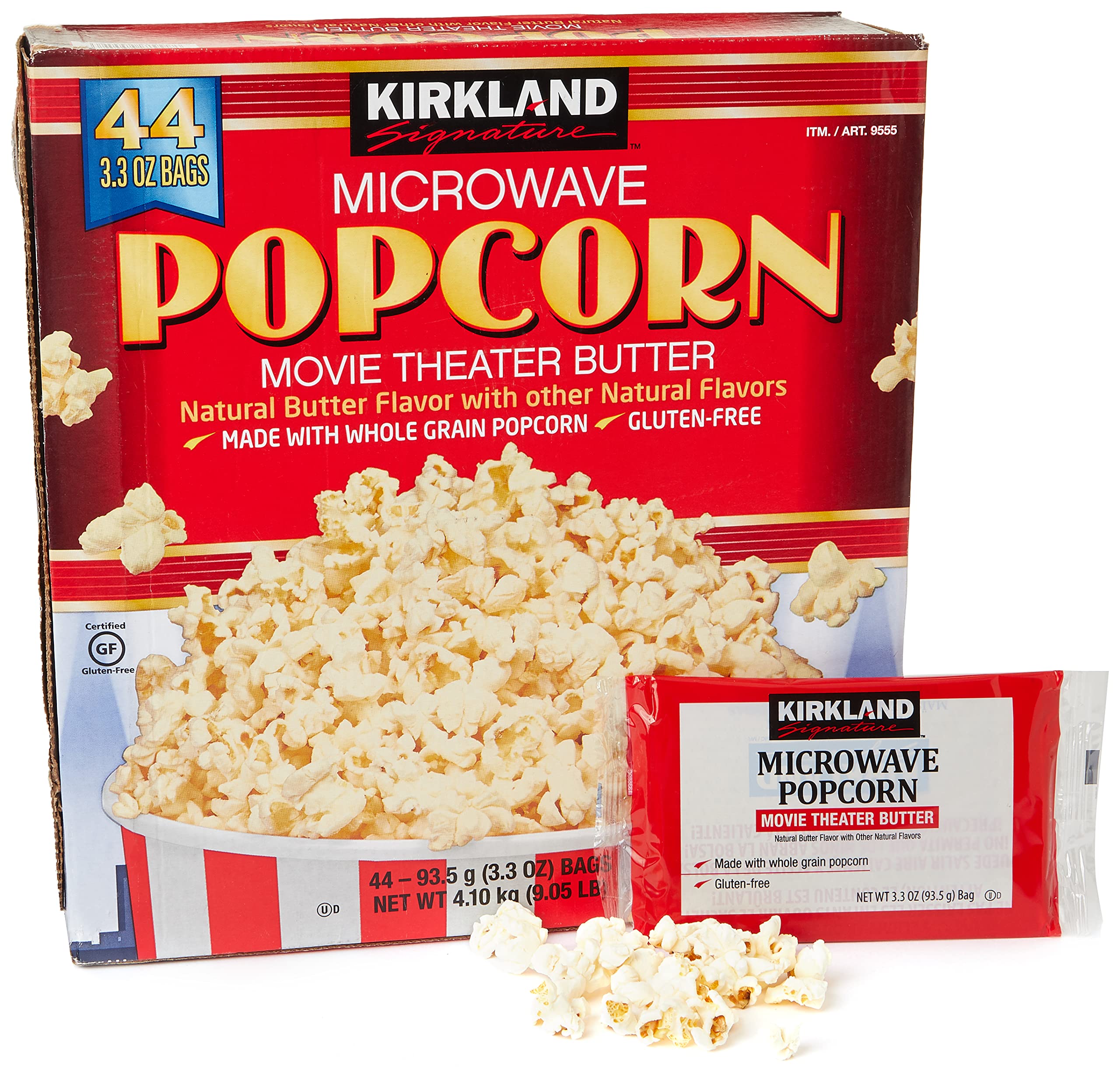 Kirkland Signature Microwave Popcorn, 3.3 oz, 44 Count Buy Online in