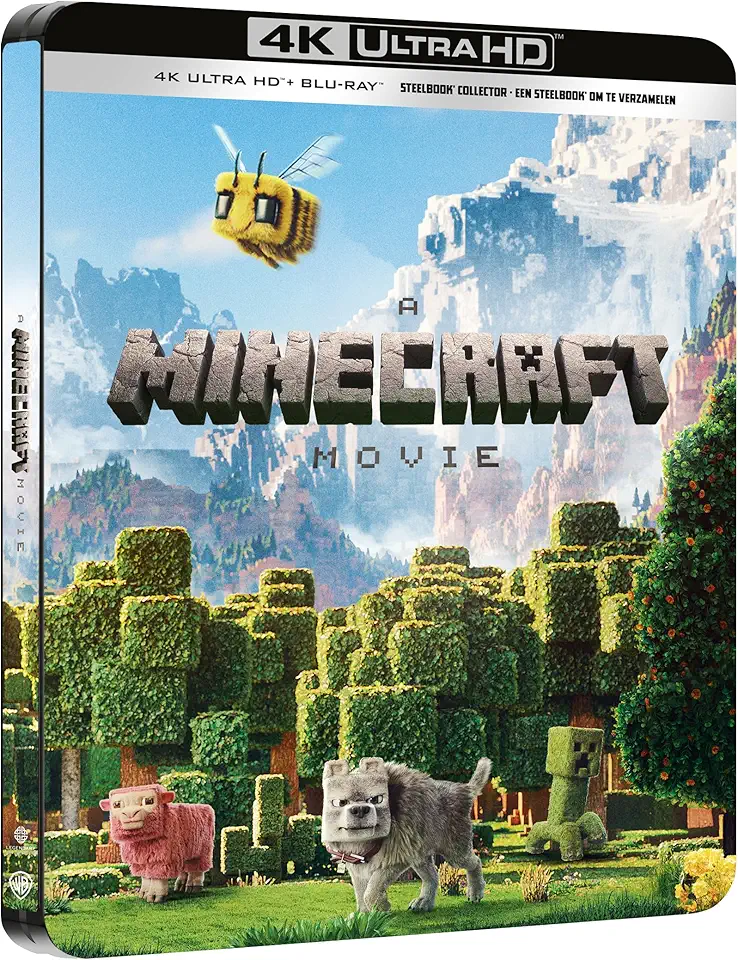 Minecraft, Le Film [4K Ultra HD Boîtier SteelBook limité]