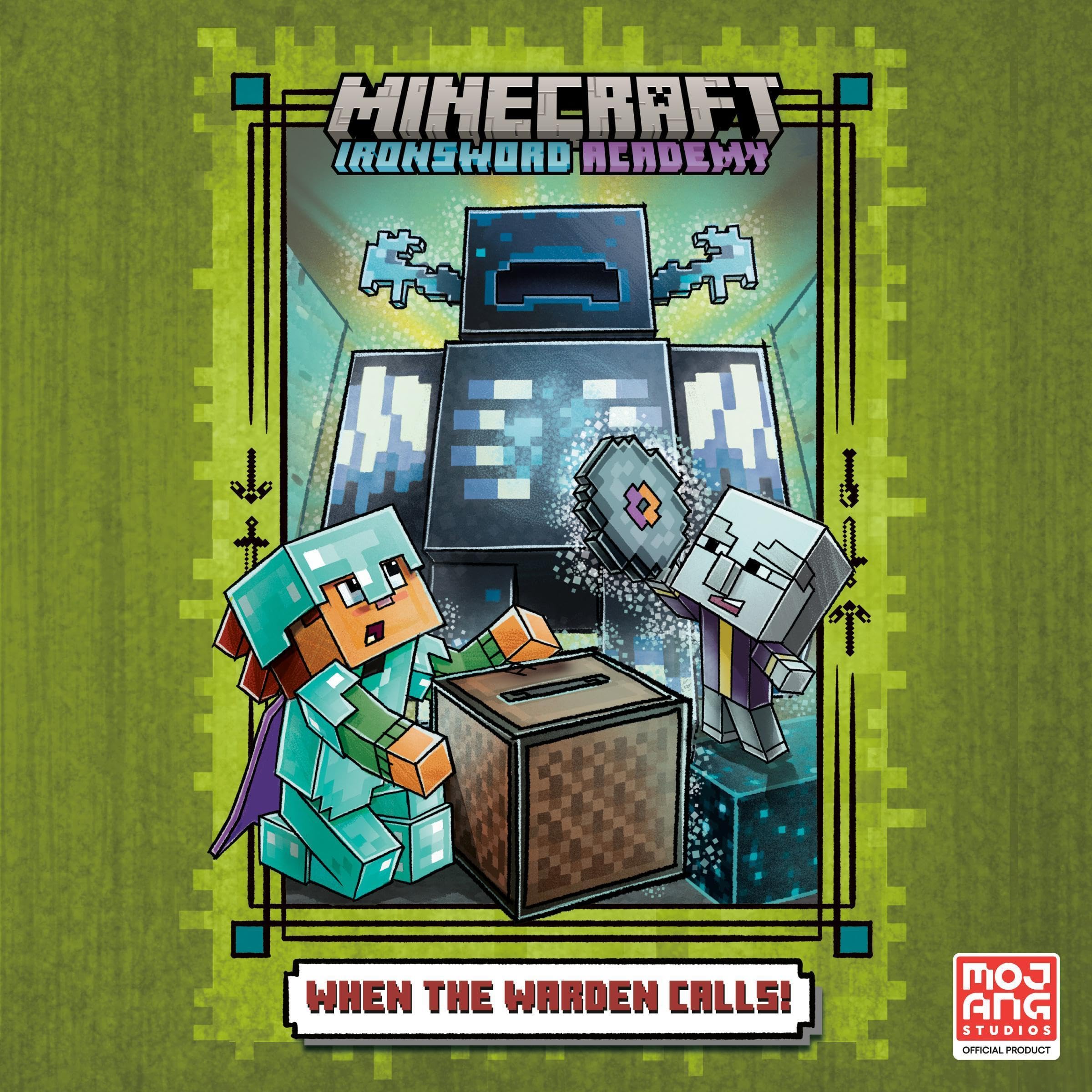Cover art for When the Warden Calls (Minecraft Ironsword Academy #5)