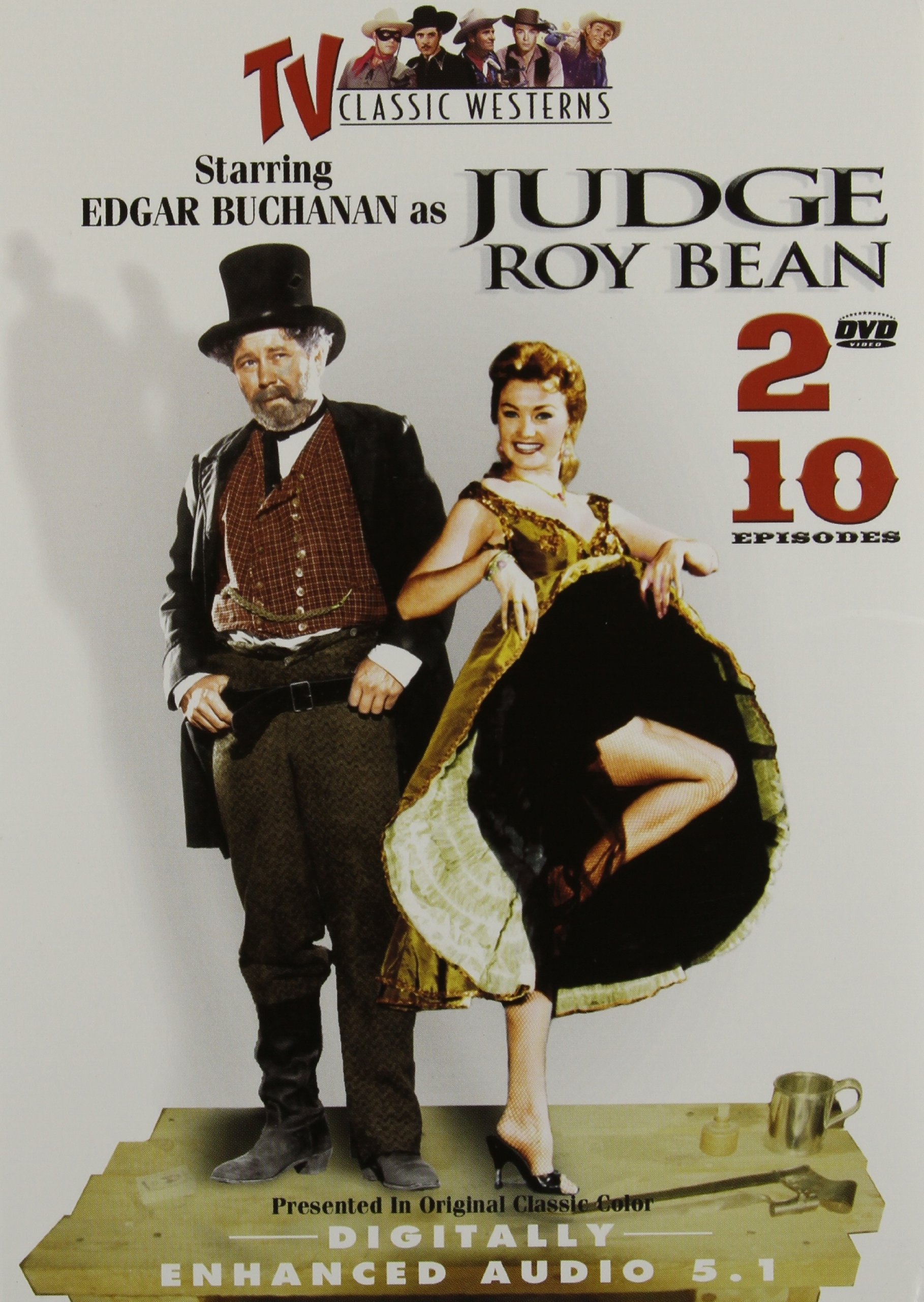 DVD Judge Roy Bean del Reino Unido, la película del oeste imprescindible en tu videoteca