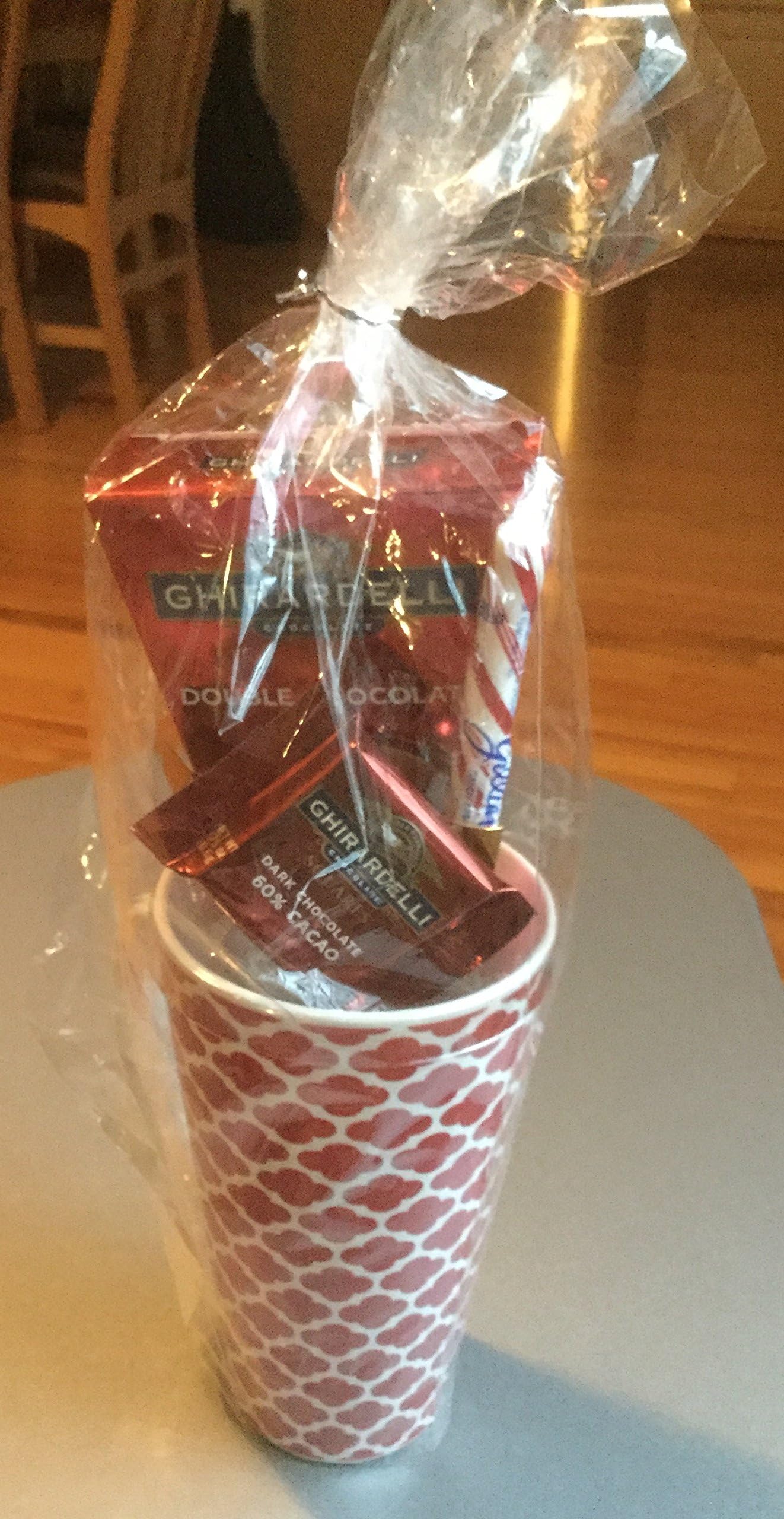 Ghirardelli Mug and Double Hot Chocolate Premium Hot Cocoa - Holiday Gift Set