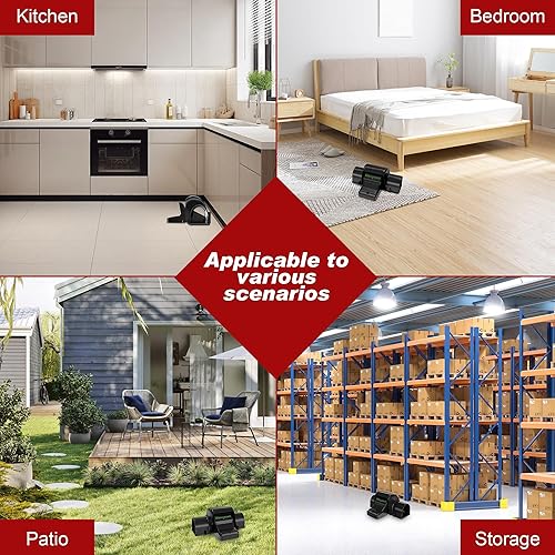 Miniatura 7 de Trampas reutilizables para ratas y ardillas listadas, evita que se desencadene accidentalmente la trampa para ratones, trampa túnel de doble entrada