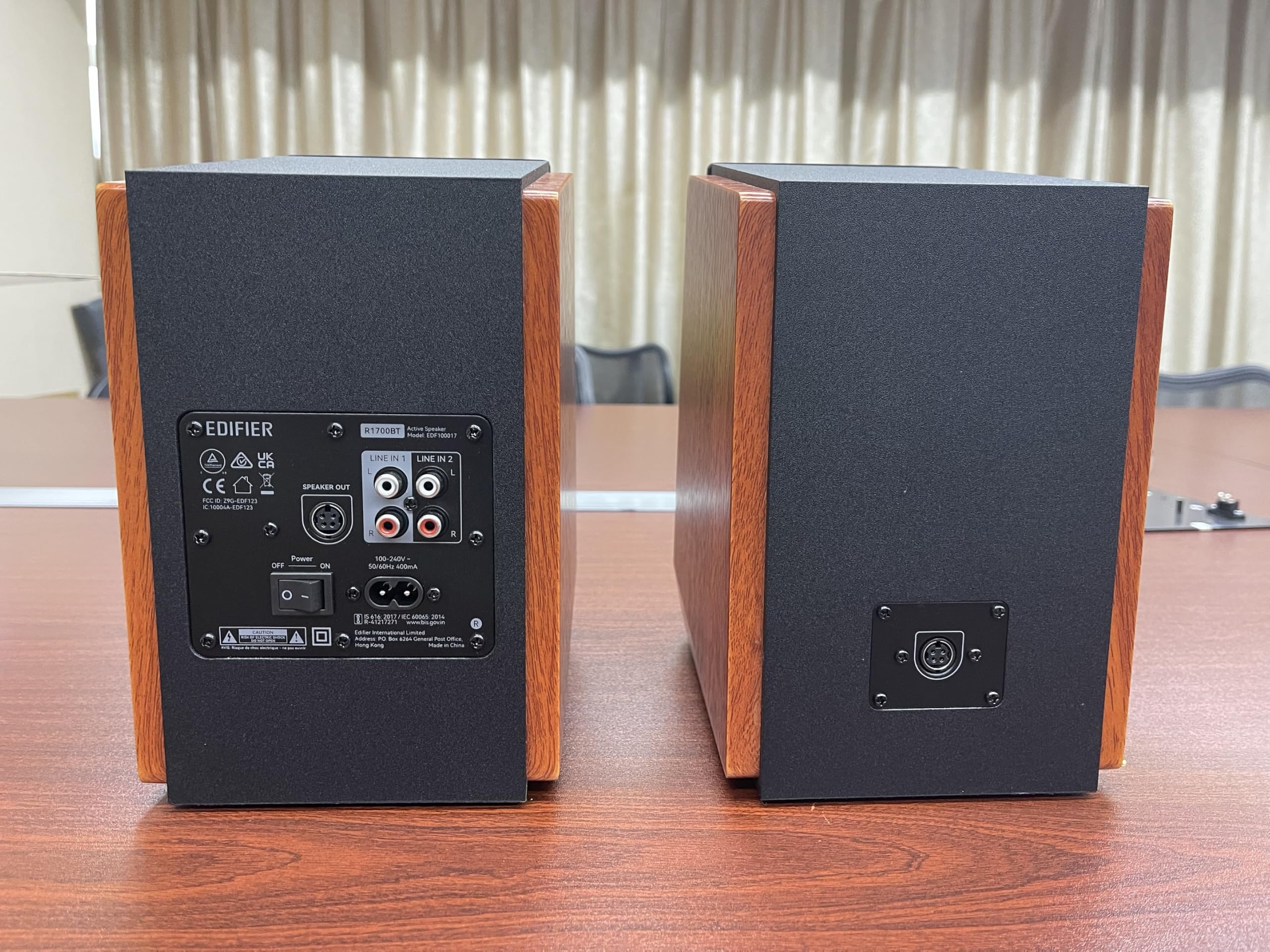 Amazon | Edifier R1700BT 66W 木製 アクティブ ブックシェルフ