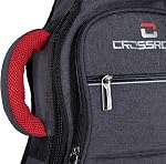 Crossrock Tenor Sac Ukulele avec 10mm Straps de sac à dos rembourré en gris foncé (CRSG107TUDG)