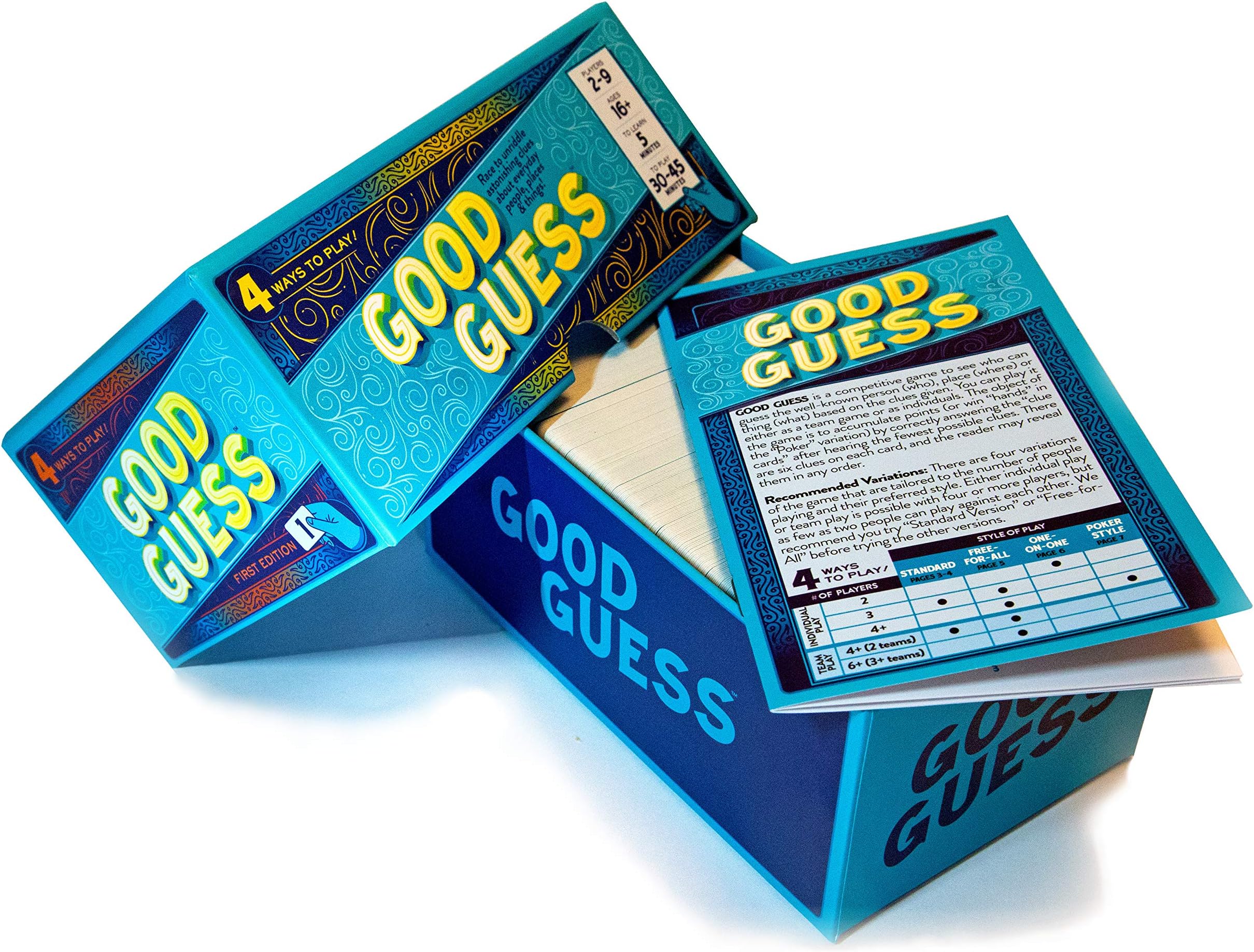 A Group Trivia Game...Race to Unriddle Intriguing Trivia Clues About Everyday Things. 309 Tantalizing Trivia Cards