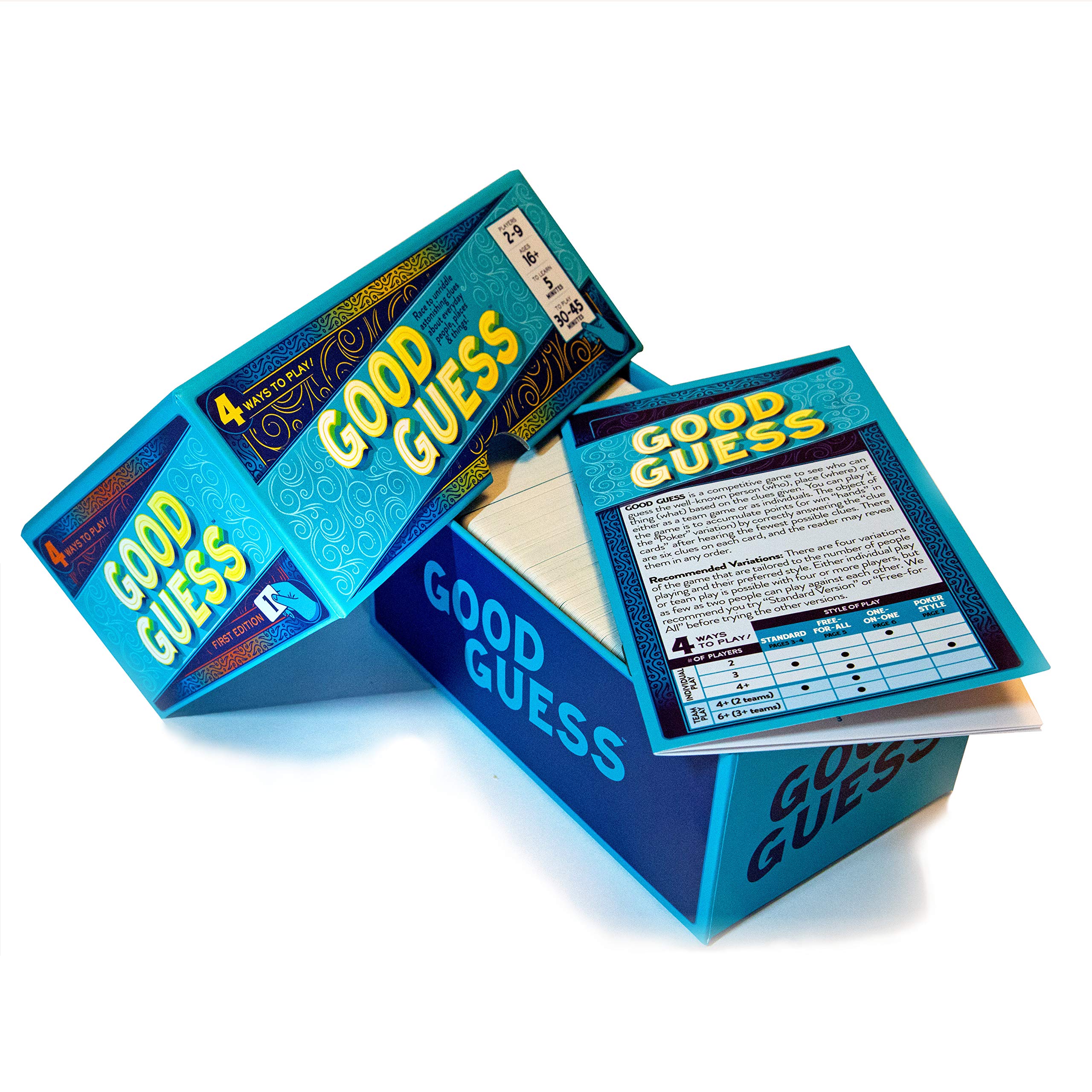 A Group Trivia Game...Race to Unriddle Intriguing Trivia Clues About Everyday Things. 309 Tantalizing Trivia Cards