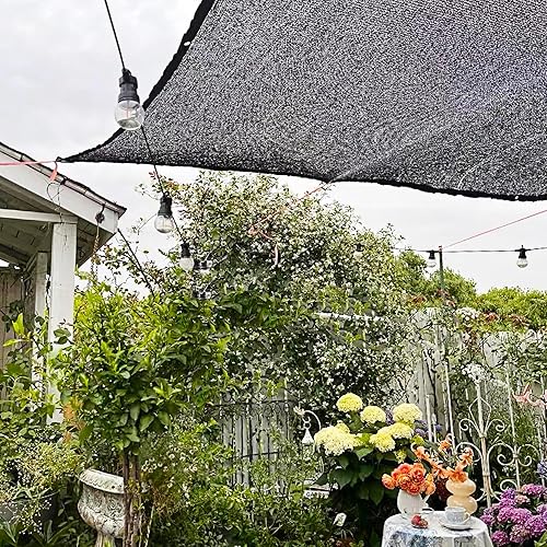 Miniatura 35 de winemana - Toldo para sombra del 90%, cubierta de sombra para perrera, resistente y duradera, lona de malla con ojales, para patio, plantas