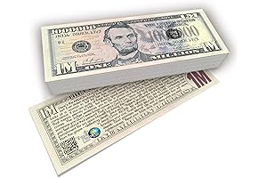 Lincoln Million Dollar Bill Gospel Tract