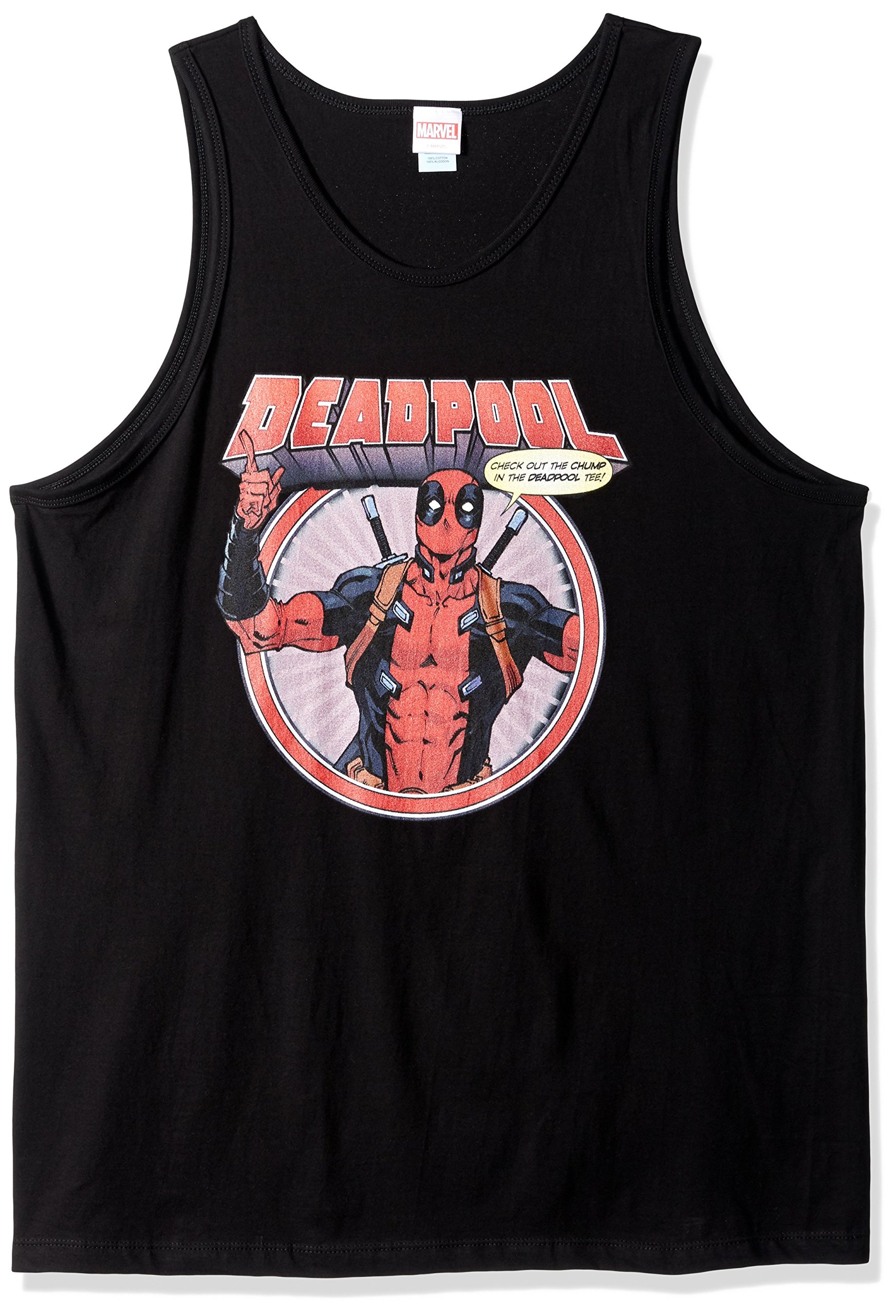 Marvel Deadpool Camisa Hombre ropa de tirantes transpirable y ligera de algodón 2