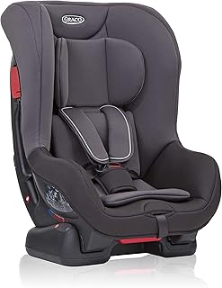 Graco 8CC999BGREU - Extender Asiento de Coche para Bebé, Grupo 0+/1, Negro/Gris, unisex