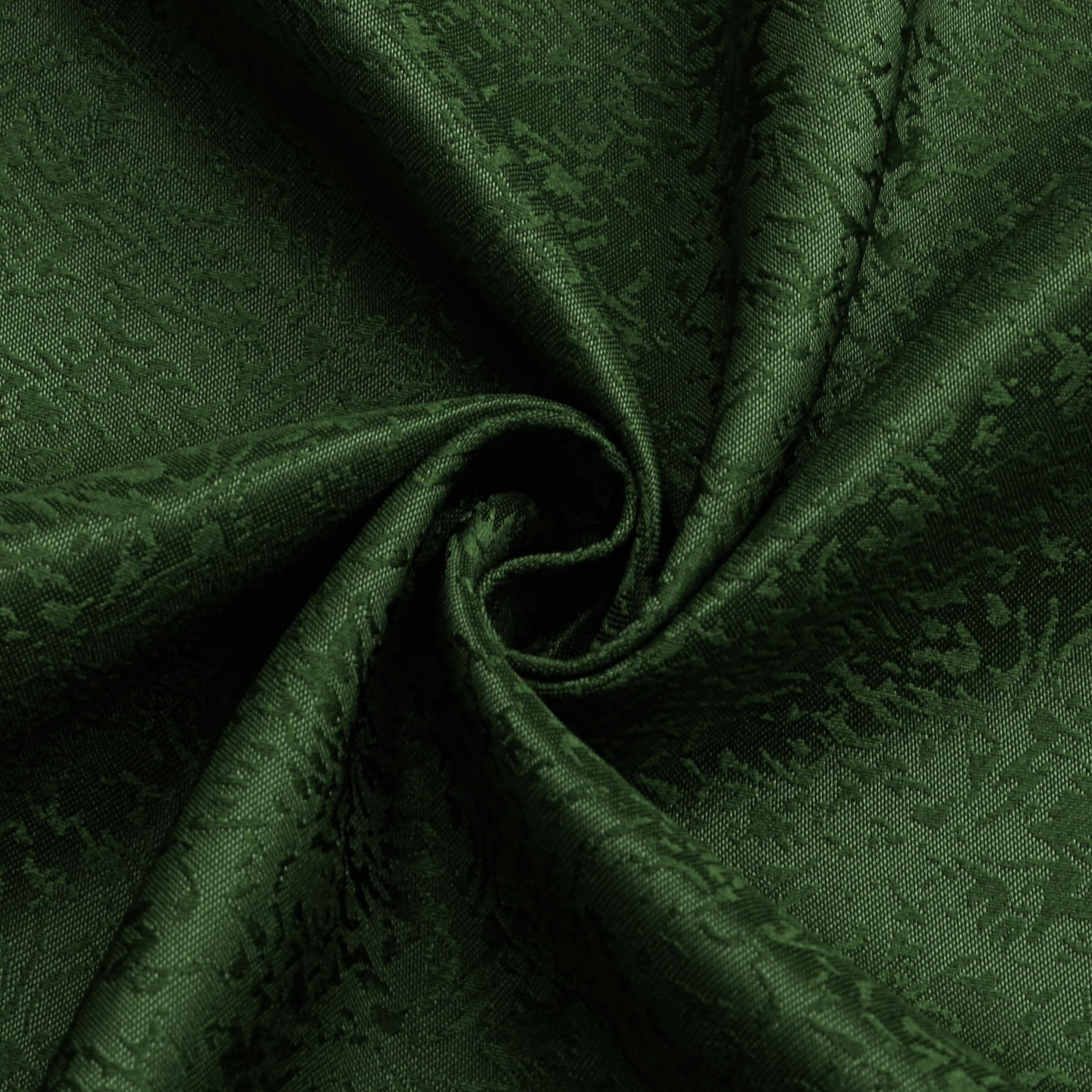 Mantel rectangular de jacquard verde cazador, 54 x 104 pulgadas, resistente al agua y sin arrugas, para exteriores, interiores, fiestas, bodas, comedor