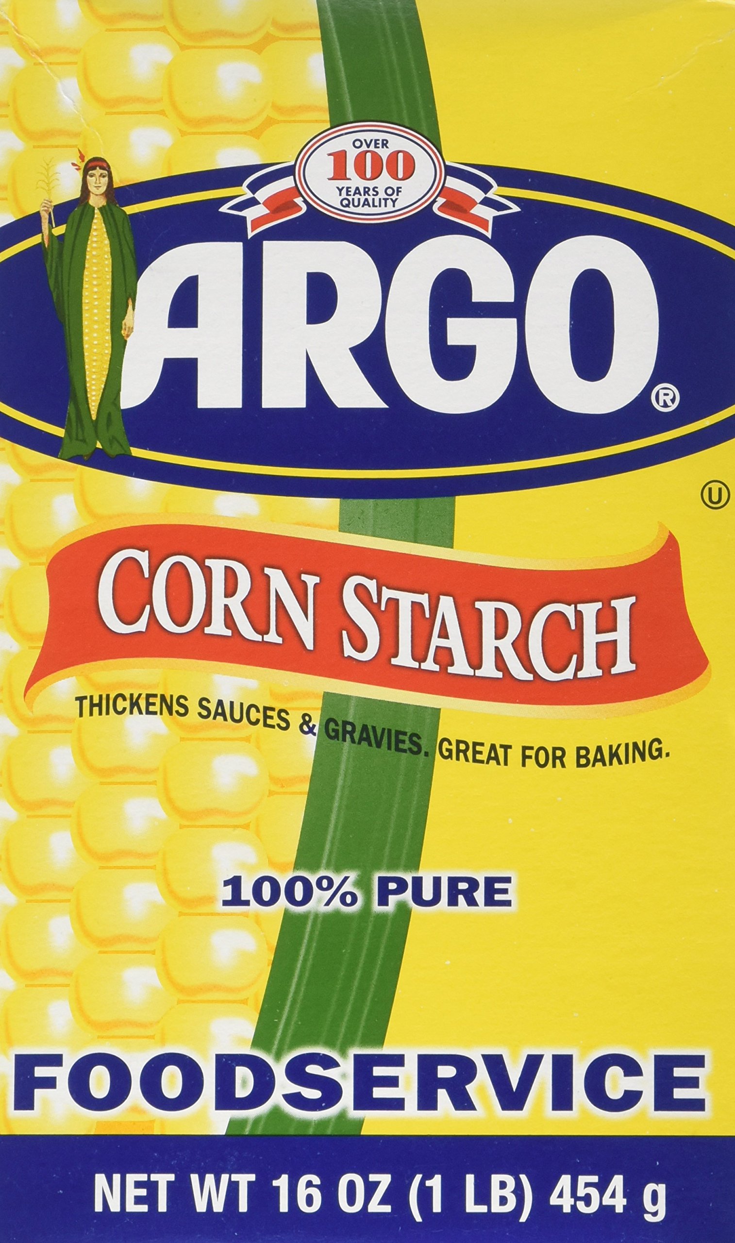 Argo Corn Starch 16 Ounce Box Pack of 3