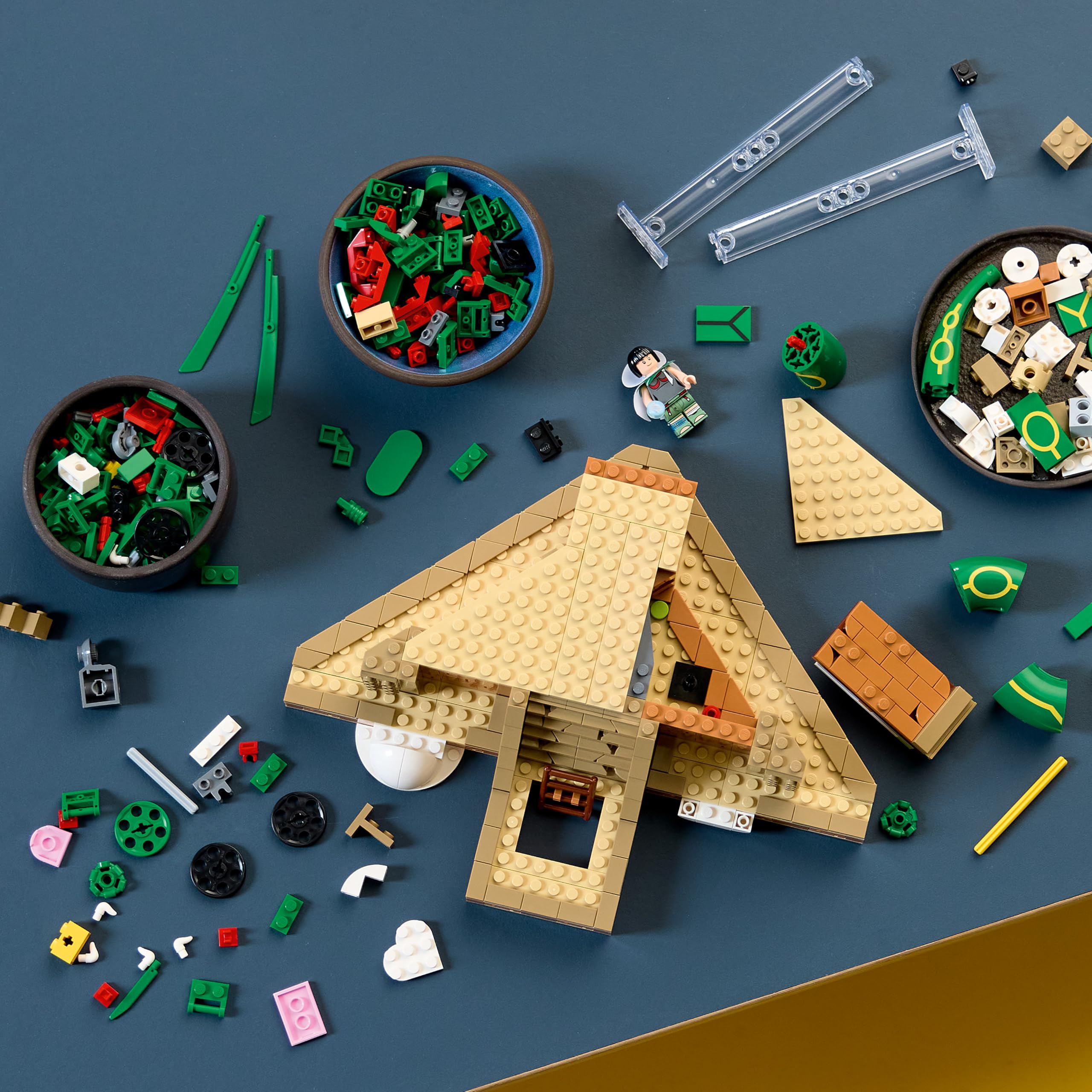 LEGO Pokémon Rayquaza 72168 | Kolekcjonerska figurka Pokémona, duży zestaw klocków dla dorosłych, prezent dla fana gry, gamingowa dekoracja, 1083 elementy