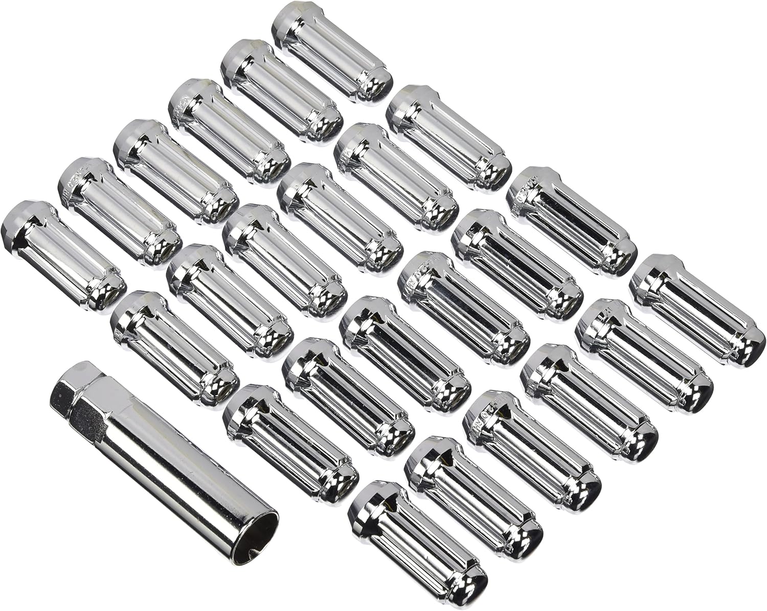 W5642ST 14 mm x 2.0" Spline Closed End Truck Wheel Lug Nut Installation Kit - 6 Lug