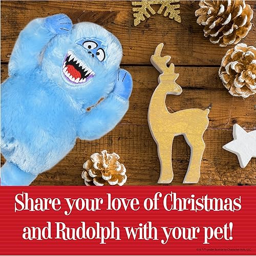Miniatura 8 de Rudolph The Red Nose Reno Bumble Rope Toy para perros  Juguete para perros  7 12 pulgadas Bumble Rope Head Dog Toy  Juguete de cuerda para perros