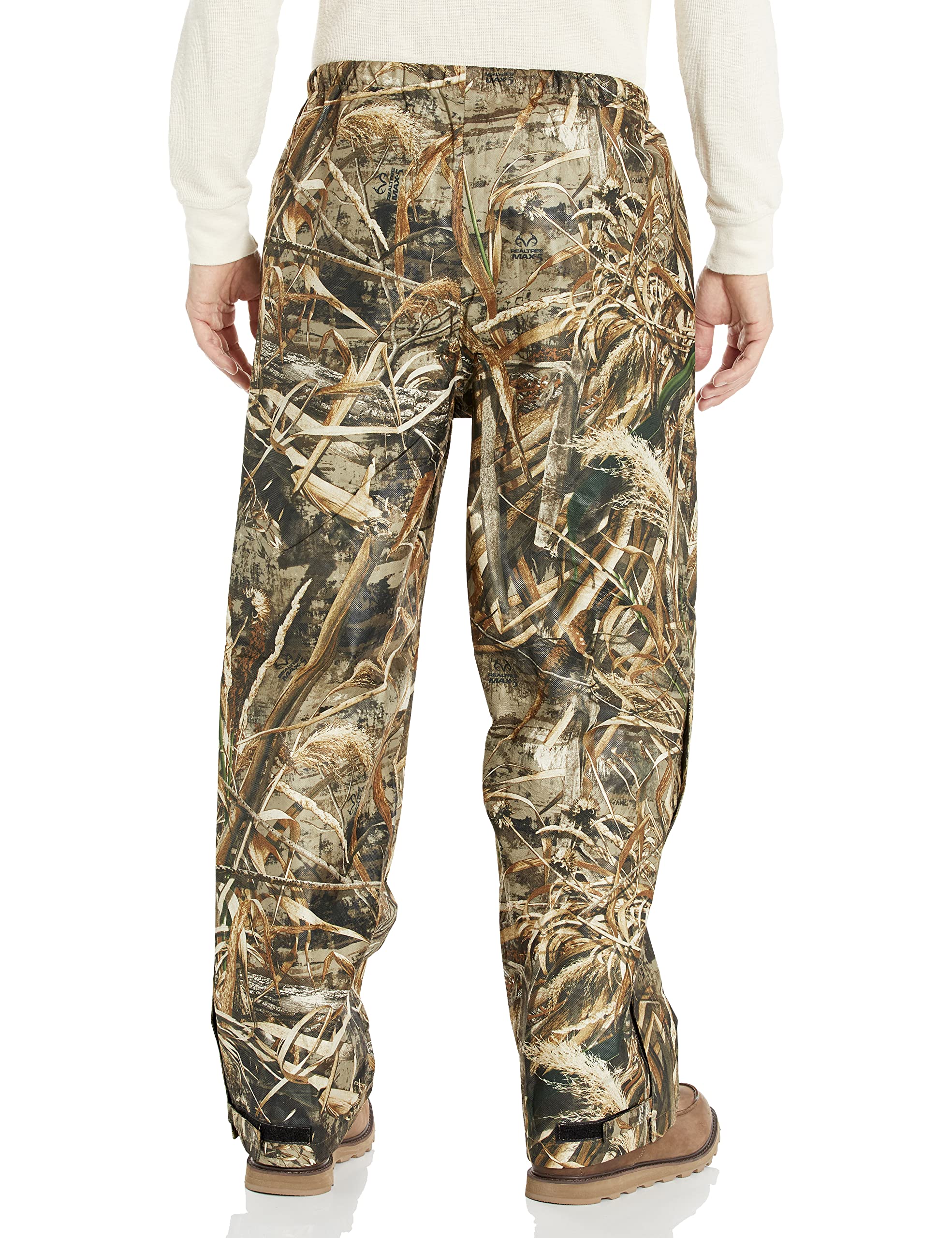FROGG TOGGS Men's Standard Classic Pro Action Waterproof Breathable Rain Pant, Realtree Max5, XX-Large Long