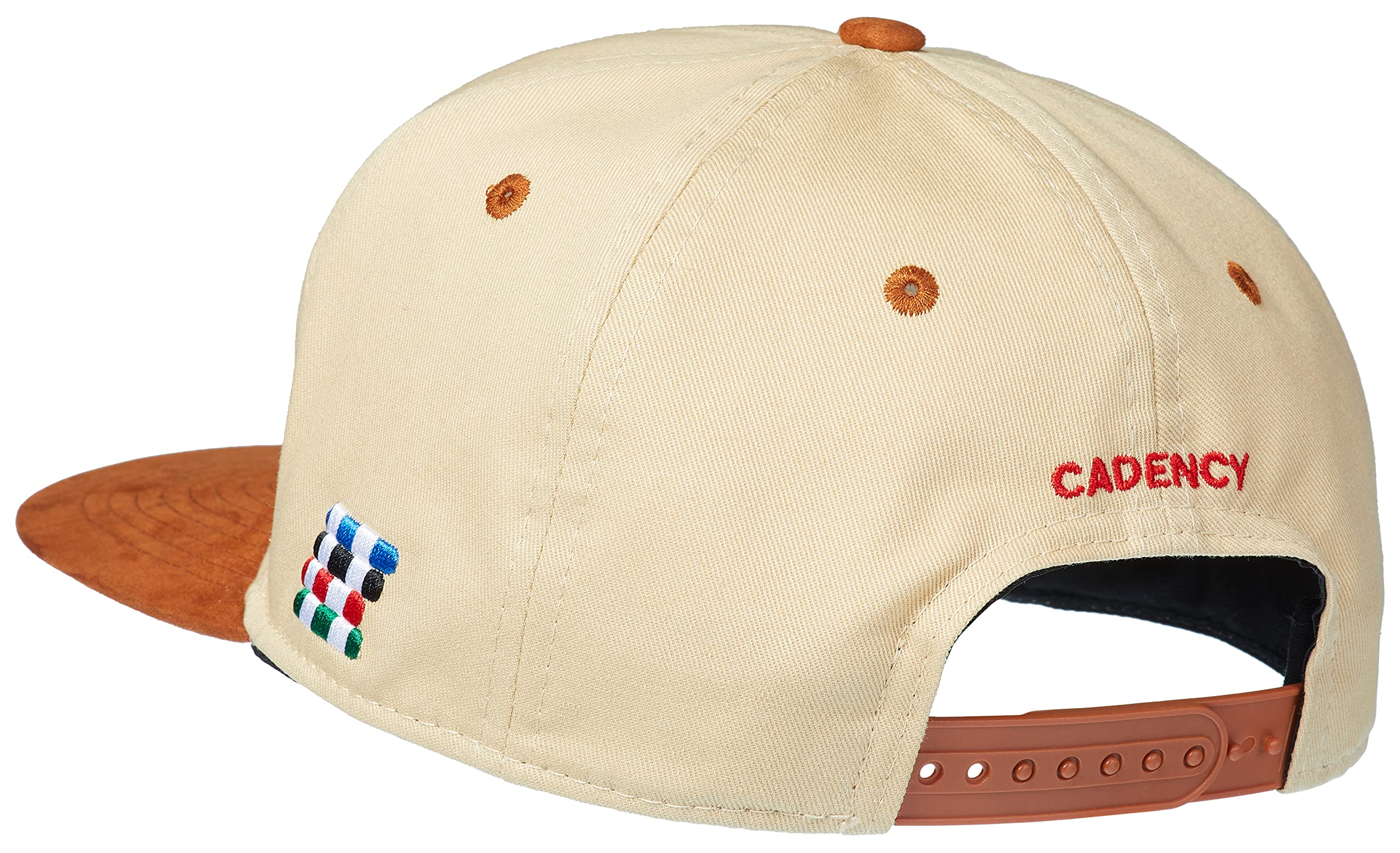 Cadency® Gorra Snapback, Póker, Color Beis, Unisex, Tamaño Ajustable