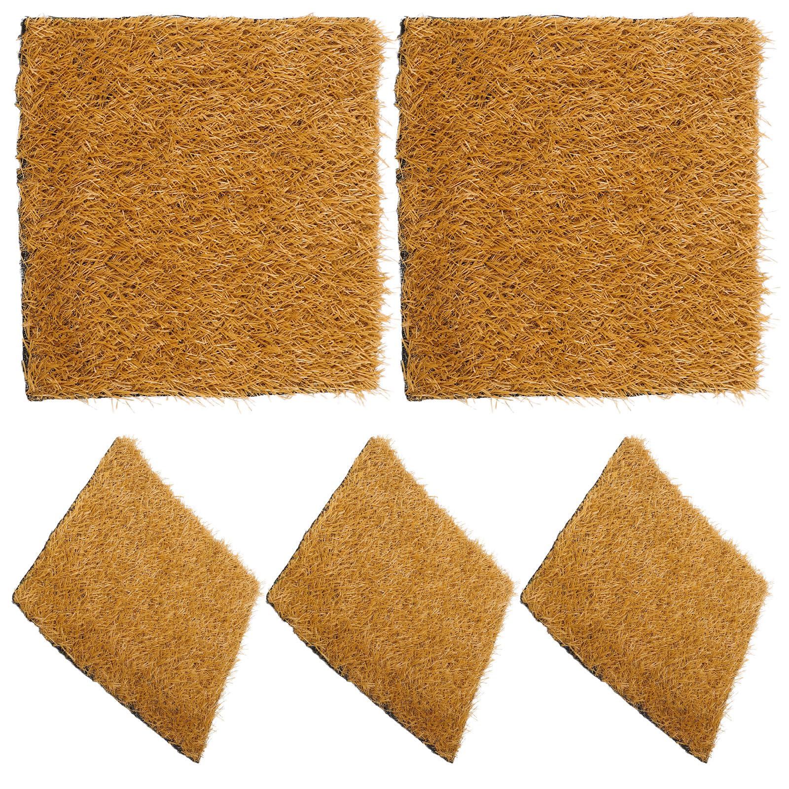 Coussins de nidification pour poulailler lot de 5 tapis de ponte lavables 30x30 cm